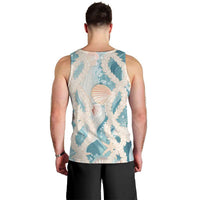 Hawaii Lei Seashells Starfish Men Tank Top Fresh Summer Vibe LT01 - Polynesian Pride