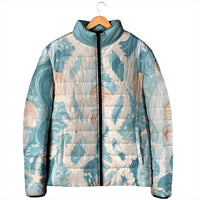 Hawaii Lei Seashells Starfish Padded Jacket Fresh Summer Vibe LT01 - Polynesian Pride
