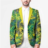 Hawaii Summer Tropical Leaves Blazer - Polynesian Pride