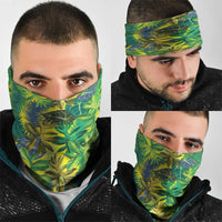 Hawaii Summer Tropical Leaves Neck Gaiter - Polynesian Pride