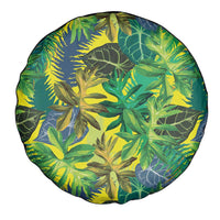 Hawaii Summer Tropical Leaves Spare Tire Cover - Polynesian Pride