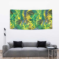 Hawaii Summer Tropical Leaves Tapestry - Polynesian Pride