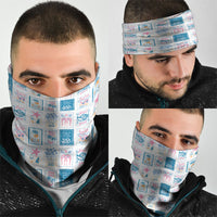Hawaii Coastal Summer Postcard Neck Gaiter