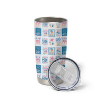 Hawaii Coastal Summer Postcard Tumbler Cup
