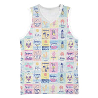 Aloha Summer Posters Grunge Textures Basketball Jersey