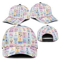 Aloha Summer Posters Grunge Textures Classic Cap