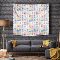 Aloha Summer Posters Grunge Textures Tapestry