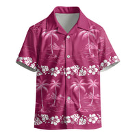 Pink Hawaii Palm Tree Hibiscus Kid Hawaiian Shirt Fantasy Summer Vibe LT01 - Polynesian Pride