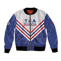 Custom Toa Samoa Rugby Bomber Jacket 1992-1993 Special Edition - Polynesian Pride