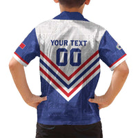 Custom Toa Samoa Rugby Family Matching Tank Maxi Dress and Hawaiian Shirt 1992-1993 Special Edition - Polynesian Pride