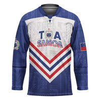 Custom Toa Samoa Rugby Hockey Jersey 1992-1993 Special Edition LT01 Unisex Blue - Polynesian Pride