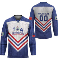 Custom Toa Samoa Rugby Hockey Jersey 1992-1993 Special Edition LT01 - Polynesian Pride