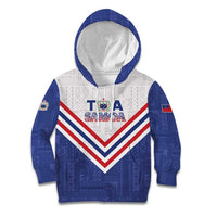 Custom Toa Samoa Rugby Kid Hoodie 1992-1993 Special Edition - Polynesian Pride