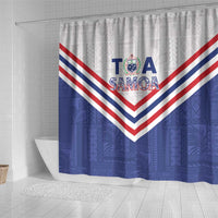 Toa Samoa Rugby Shower Curtain 1992-1993 Special Edition - Polynesian Pride