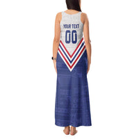 Custom Toa Samoa Rugby Tank Maxi Dress 1992-1993 Special Edition - Polynesian Pride