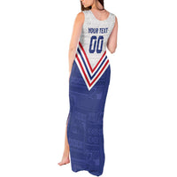 Custom Toa Samoa Rugby Tank Maxi Dress 1992-1993 Special Edition - Polynesian Pride