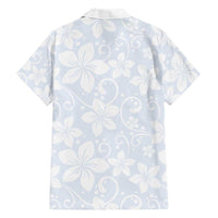 Plumeria Floral White Sunday Hawaiian Shirt LT01 - Polynesian Pride