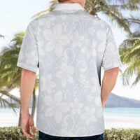 Plumeria Floral White Sunday Hawaiian Shirt LT01 - Polynesian Pride