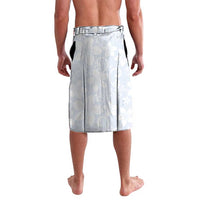 Plumeria Floral White Sunday Lavalava LT01 - Polynesian Pride