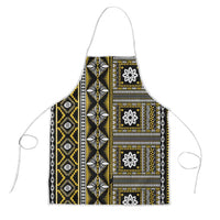 Fiji Masi Tapa Pattern Yellow Apron - Polynesian Pride