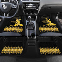 Haiti Neg Marron Gold Car Mats Lespwa pa anyen san aksyon LT01 Set 4pcs Gold - Polynesian Pride
