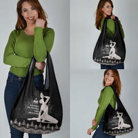 Haiti Neg Marron Silver Grocery Bag Hope is Nothing Without Action LT01 - Polynesian Pride