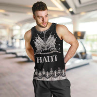Haiti Neg Marron Silver Men Tank Top Hope is Nothing Without Action LT01 Silver - Polynesian Pride