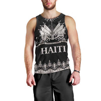 Haiti Neg Marron Silver Men Tank Top Hope is Nothing Without Action LT01 - Polynesian Pride