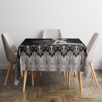 Haiti Neg Marron Silver Tablecloth Hope is Nothing Without Action LT01 - Polynesian Pride