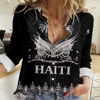 Haiti Neg Marron Silver Women Casual Shirt Hope is Nothing Without Action LT01 Female Silver - Polynesian Pride
