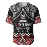 Aotearoa Toitu Te Tiriti Waitangi Baseball Jersey Proud To Be Maori