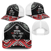 Aotearoa Toitu Te Tiriti Waitangi Baseball Net Cap Proud To Be Maori - Polynesian Pride