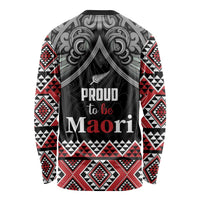 Aotearoa Toitu Te Tiriti Waitangi Long Sleeve Shirt Proud To Be Maori LT01 - Polynesian Pride