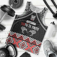 Aotearoa Toitu Te Tiriti Waitangi Men Tank Top Proud To Be Maori LT01 - Polynesian Pride