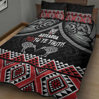 Aotearoa Toitu Te Tiriti Waitangi Quilt Bed Set Proud To Be Maori LT01 - Polynesian Pride