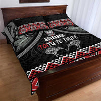 Aotearoa Toitu Te Tiriti Waitangi Quilt Bed Set Proud To Be Maori LT01 - Polynesian Pride
