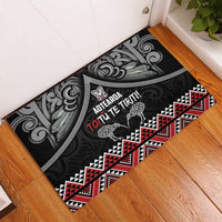 Aotearoa Toitu Te Tiriti Waitangi Rubber Doormat Proud To Be Maori LT01 - Polynesian Pride