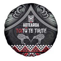 Aotearoa Toitu Te Tiriti Waitangi Spare Tire Cover Proud To Be Maori LT01 - Polynesian Pride