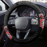 Aotearoa Toitu Te Tiriti Waitangi Steering Wheel Cover Proud To Be Maori LT01 - Polynesian Pride