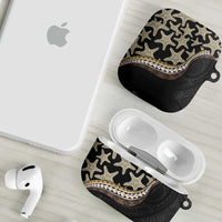 Beige Polynesian Starfish Unique Pattern AirPods Case LT01 - Polynesian Pride