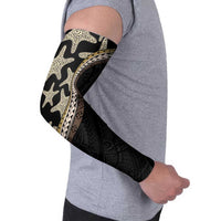 Beige Polynesian Starfish Unique Pattern Arm Sleeves LT01 - Polynesian Pride