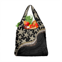 Beige Polynesian Starfish Unique Pattern Grocery Bag LT01 1-pack One Size Beige - Polynesian Pride
