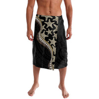 Beige Polynesian Starfish Unique Pattern Lavalava LT01 Beige - Polynesian Pride