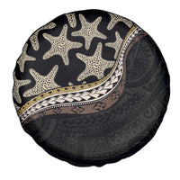 Beige Polynesian Starfish Unique Pattern Spare Tire Cover LT01 - Polynesian Pride
