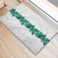 Hawaii Tropical Leaves Rubber Doormat Polynesian Pattern LT01 - Polynesian Pride
