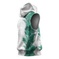 Hawaii Tropical Leaves Sleeveless Hoodie Polynesian Pattern LT01 - Polynesian Pride