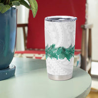 Hawaii Tropical Leaves Tumbler Cup Polynesian Pattern LT01 - Polynesian Pride