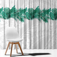 Hawaii Tropical Leaves Window Curtain Polynesian Pattern LT01 - Polynesian Pride