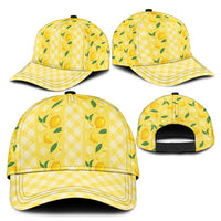 Hawaii Lemon Palaka Classic Cap Striped Stylized LT01 - Polynesian Pride