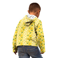 Hawaii Lemon Palaka Kid Hoodie Striped Stylized LT01 - Polynesian Pride